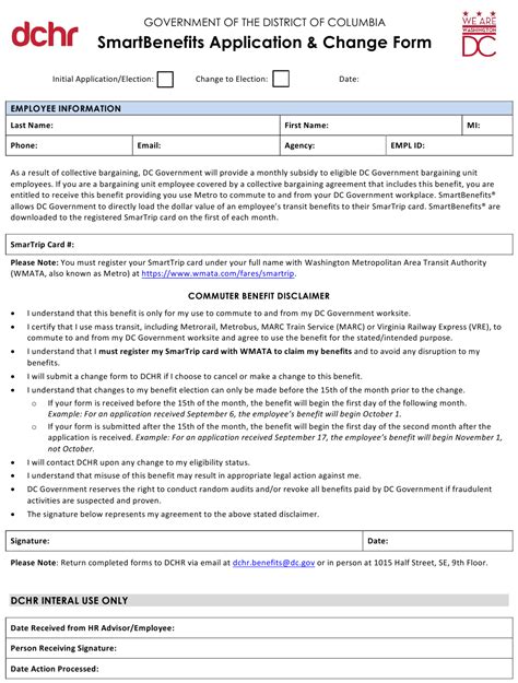 smart card eligibility|SmartBenefits Enrollment Application & Change Form .